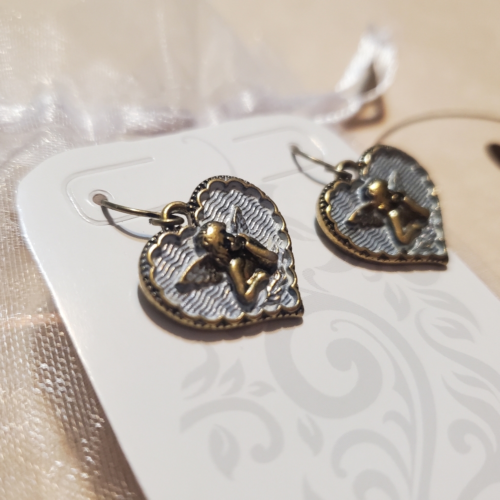 Angel earrings